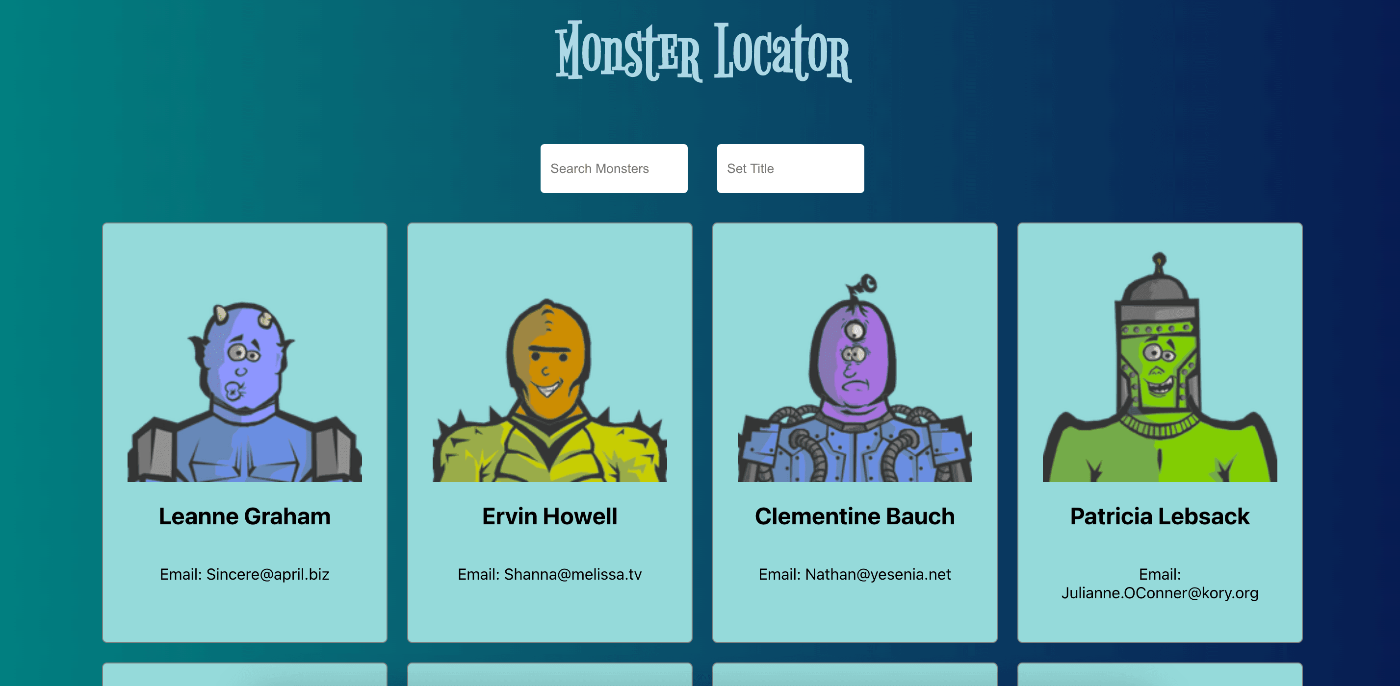 monster locator